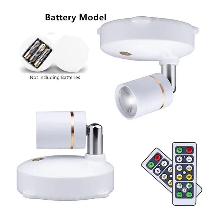 Bezprzewodowa lampa LED LUMISPOT z pilotem