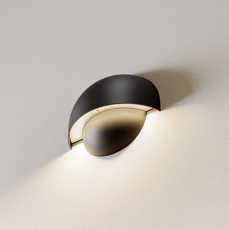 Ścienna lampa LED - Okrągły kształt