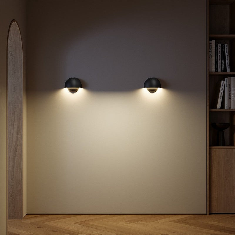 Ścienna lampa LED - Okrągły kształt