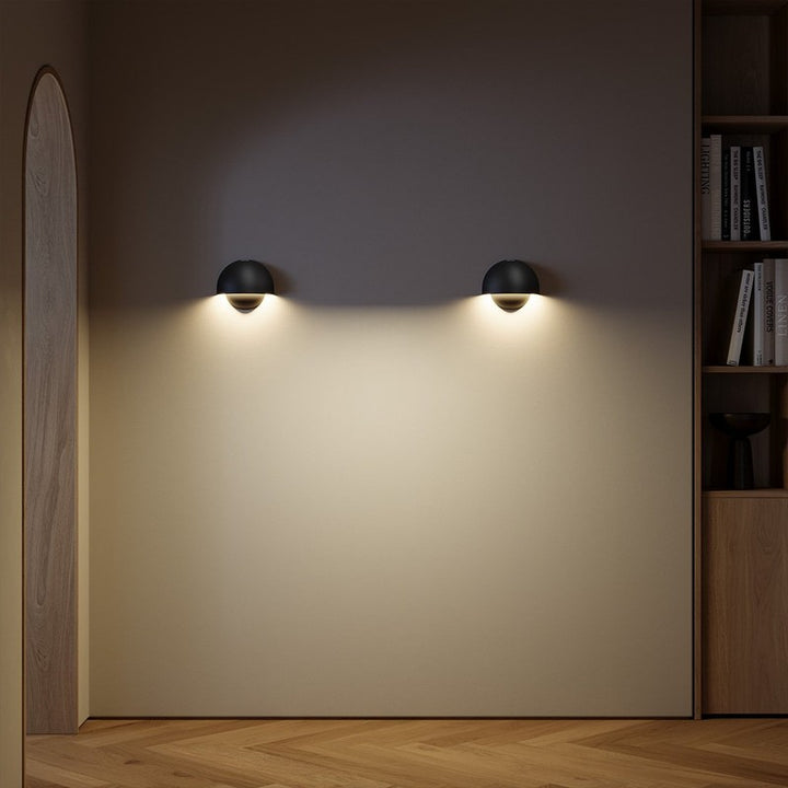 Ścienna lampa LED - Okrągły kształt