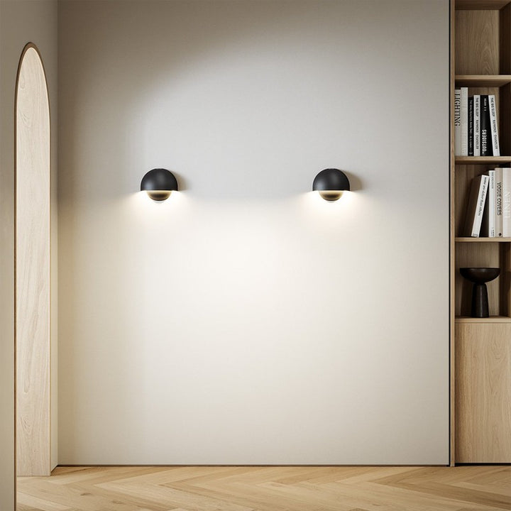 Ścienna lampa LED - Okrągły kształt