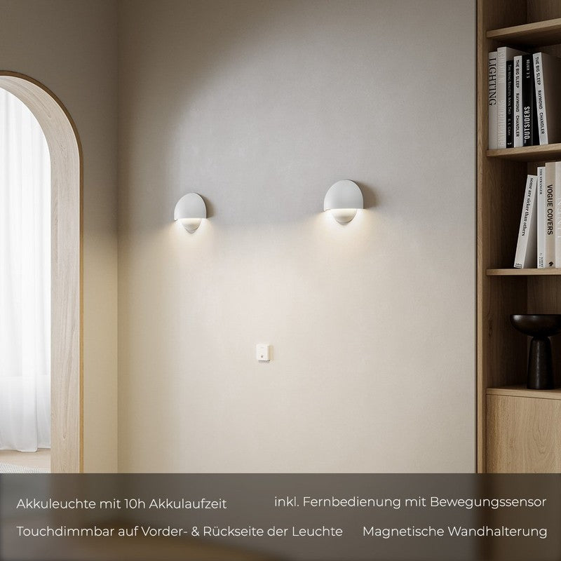 Ścienna lampa LED - Okrągły kształt