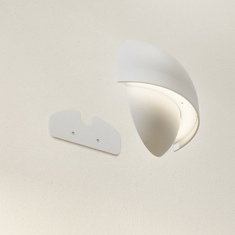 Ścienna lampa LED - Okrągły kształt