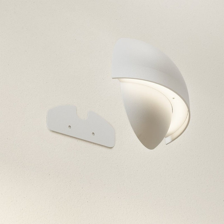 Ścienna lampa LED - Okrągły kształt