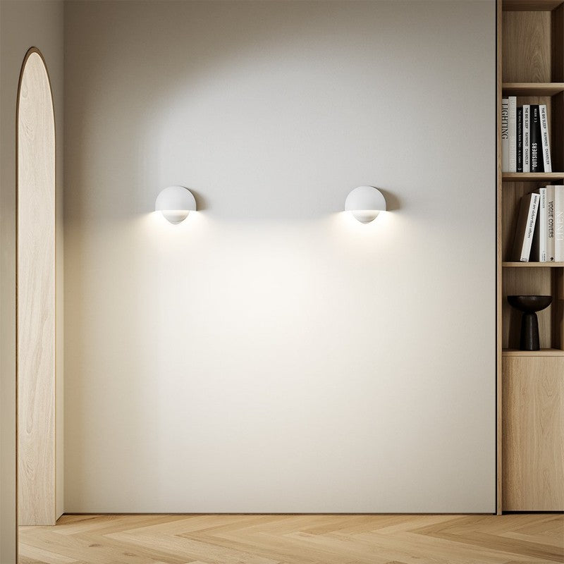 Ścienna lampa LED - Okrągły kształt