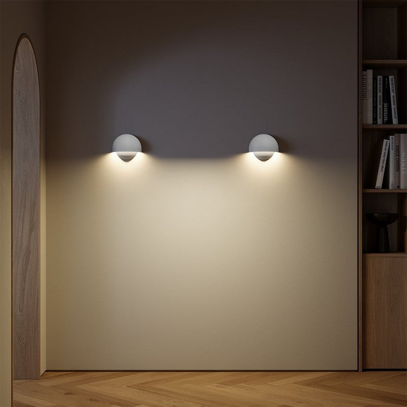 Ścienna lampa LED - Okrągły kształt