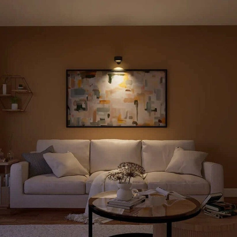 Lampa ścienna bezprzewodowa - Cylindryczna