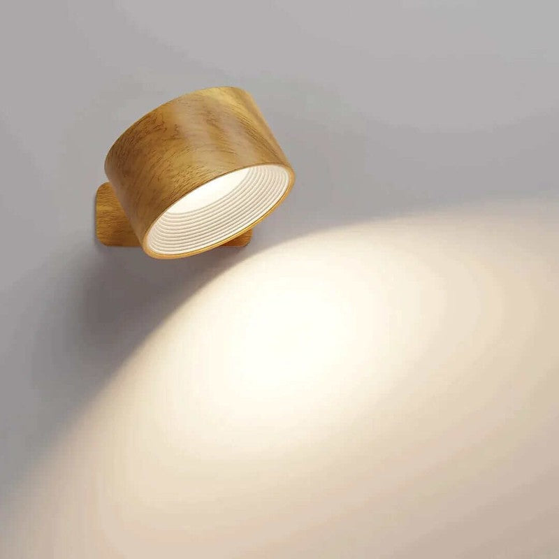 Lampa ścienna bezprzewodowa - Cylindryczna