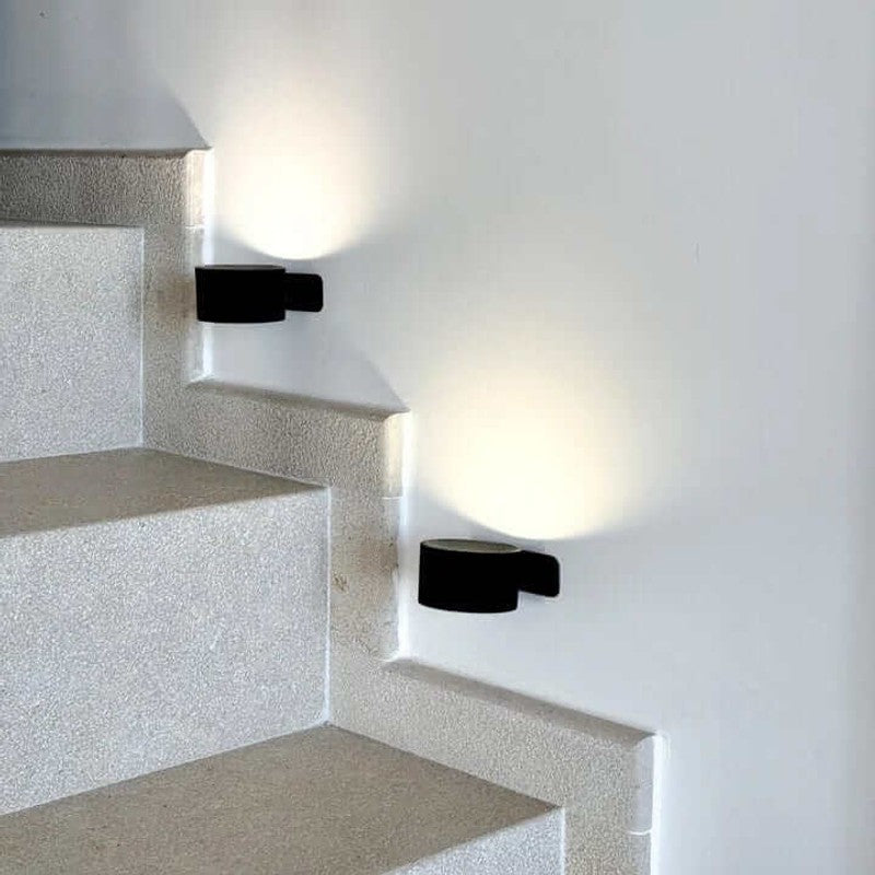 Lampa ścienna bezprzewodowa - Cylindryczna