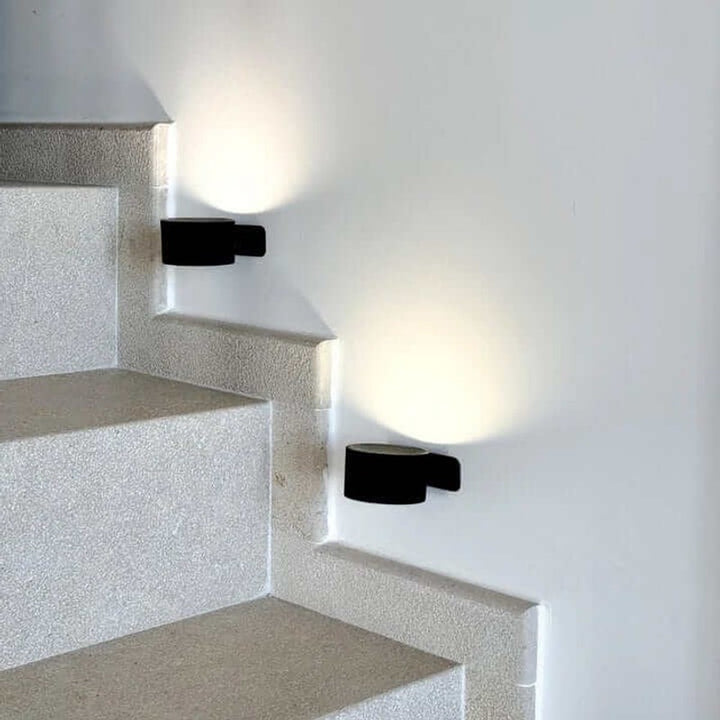 Lampa ścienna bezprzewodowa - Cylindryczna