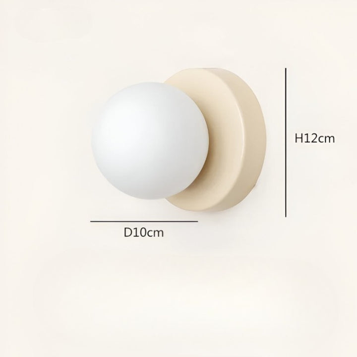Lampa Ścienna LED - Okrągły Kształt