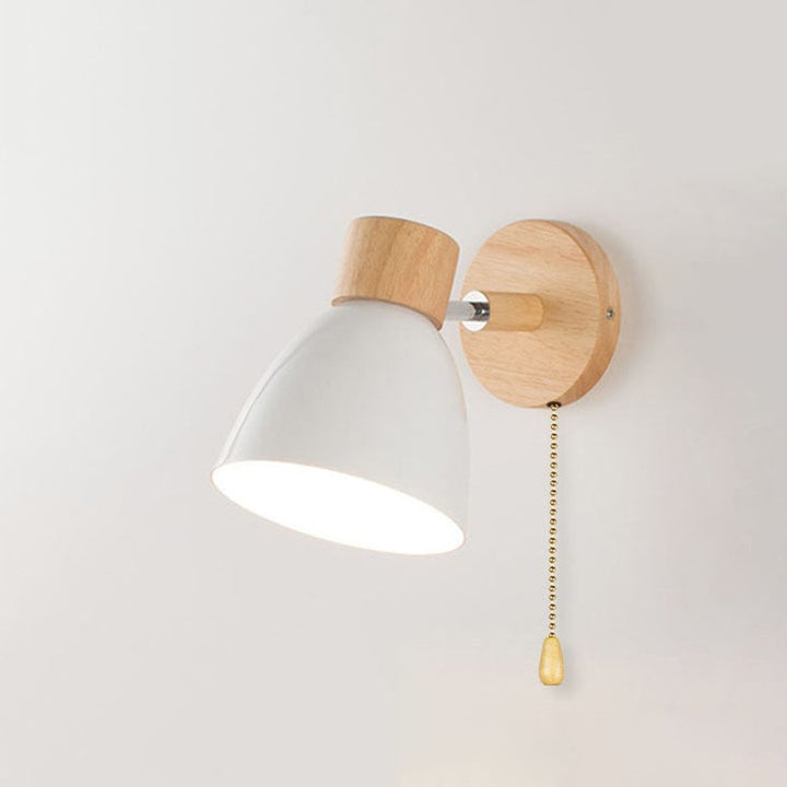 Lampa Ścienna z Abażurem Stożkowym