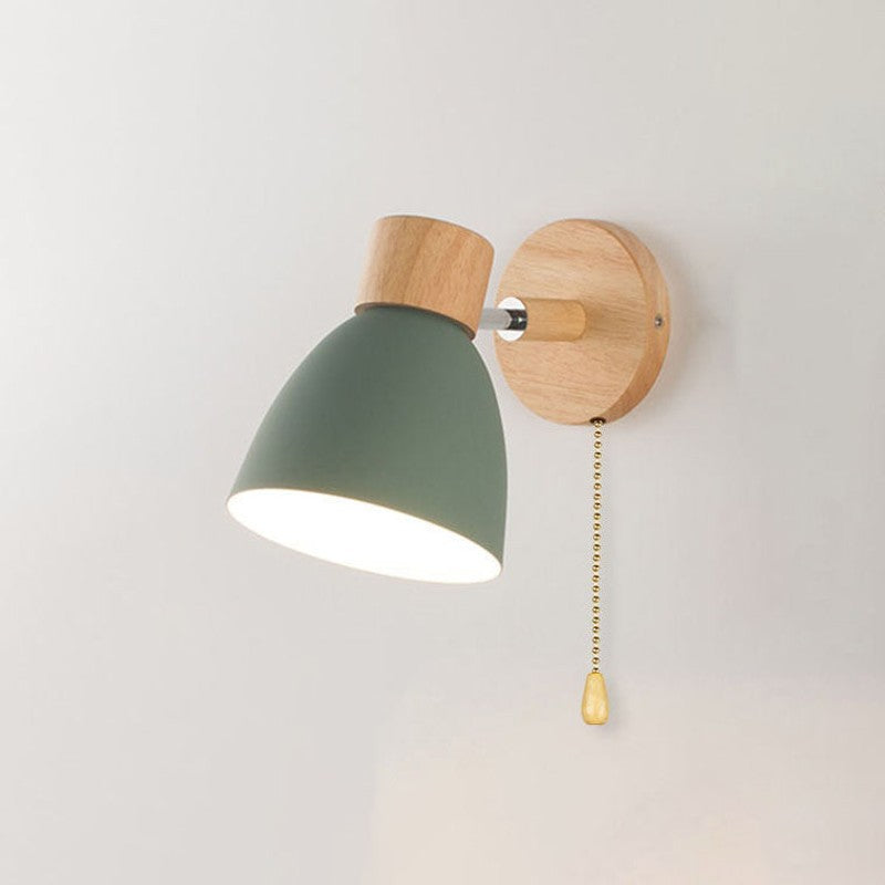 Lampa Ścienna z Abażurem Stożkowym
