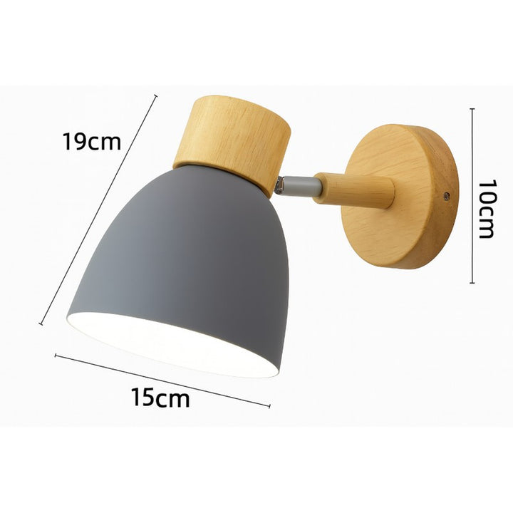 Lampa Ścienna z Abażurem Stożkowym