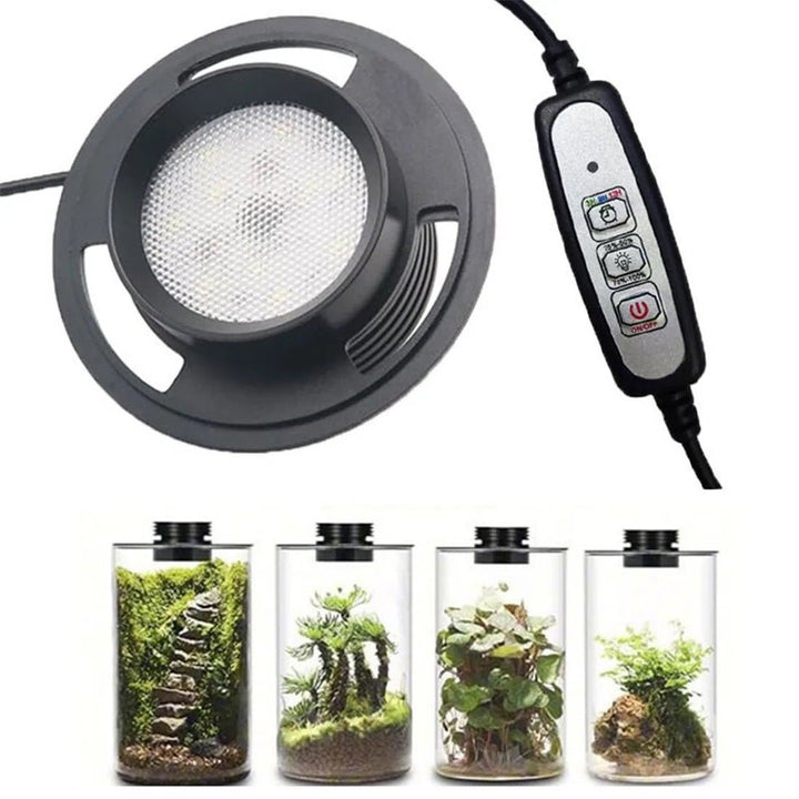 Lampa do roślin LED GROWLUX z timerem i regulacją jasności