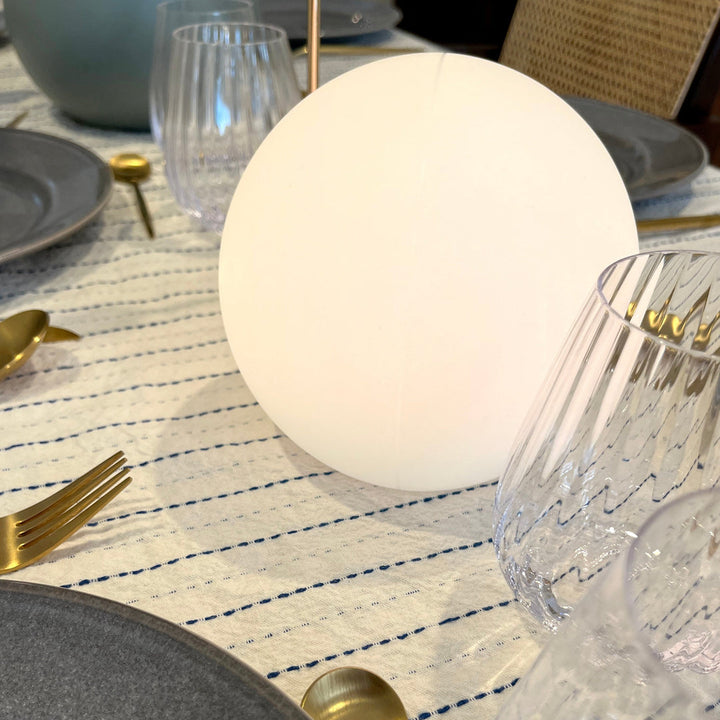 Lampa kula LED bezprzewodowa - Akumulatorowa, 16 kolorów, sterowana pilotem