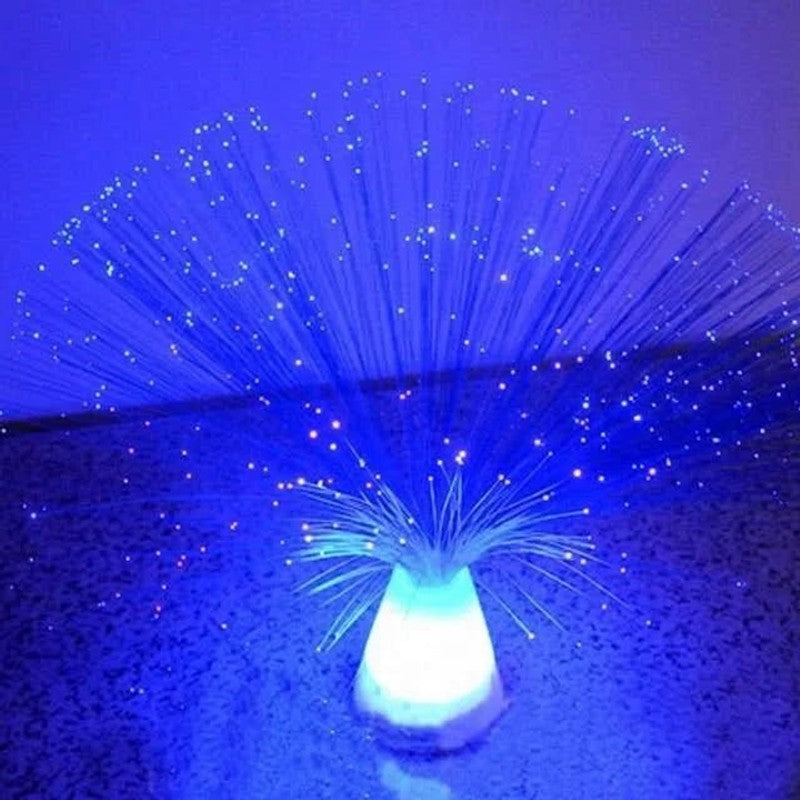 Lampa LED z włóknami optycznymi - Zmiana kolorów
