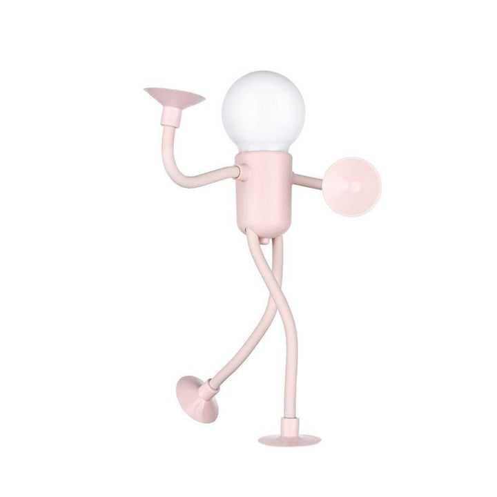 Lampa nocna LED z regulowanymi ramionami i nogami