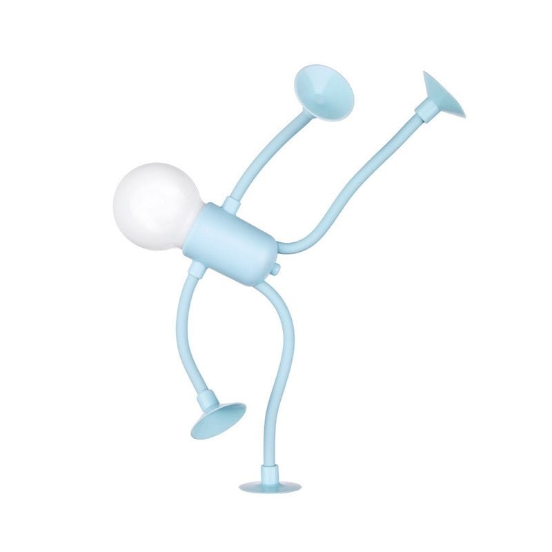 Lampa nocna LED z regulowanymi ramionami i nogami