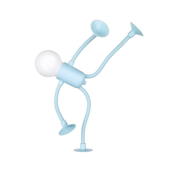 Lampa nocna LED z regulowanymi ramionami i nogami