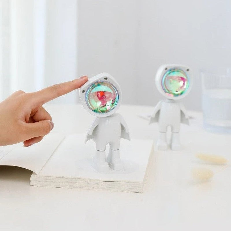 Lampa Projektor Światła - Astronauta Robot