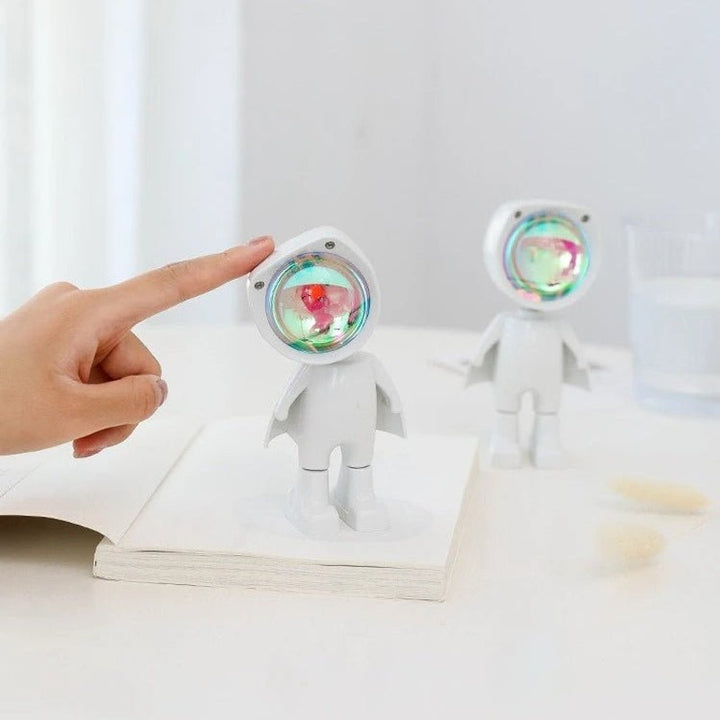 Lampa Projektor Światła - Astronauta Robot