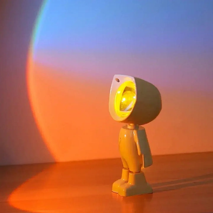 Lampa Projektor Światła - Astronauta Robot