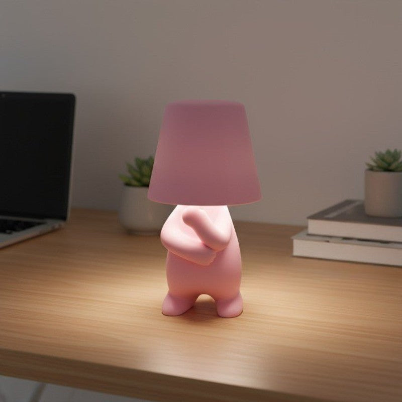 Lampa stołowa LED w kształcie ludzkiej figury