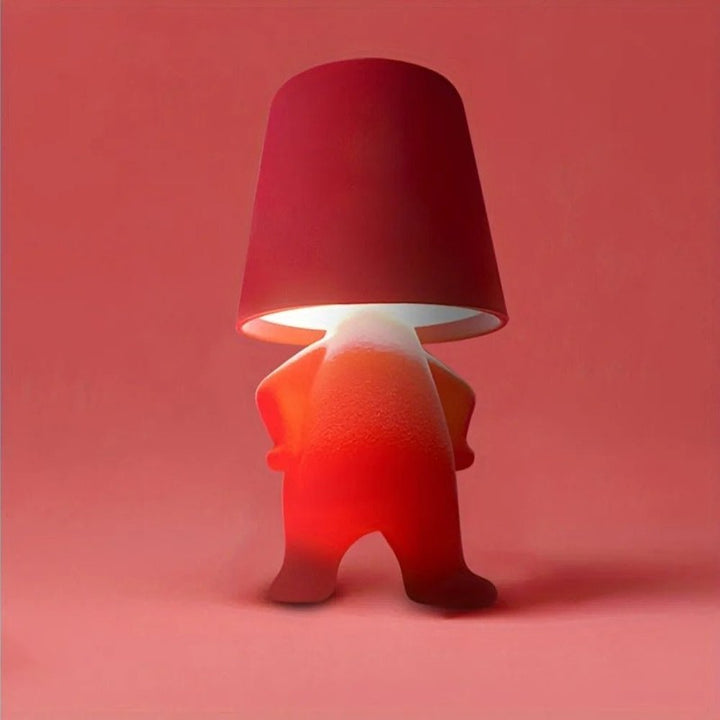 Lampa stołowa LED w kształcie ludzkiej figury