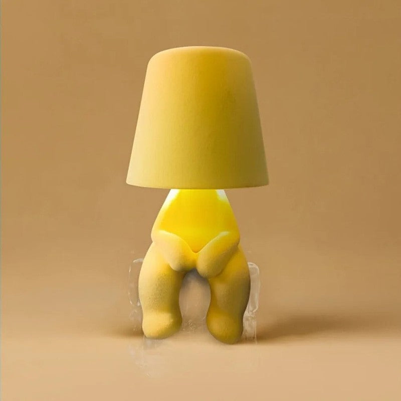 Lampa stołowa LED w kształcie ludzkiej figury