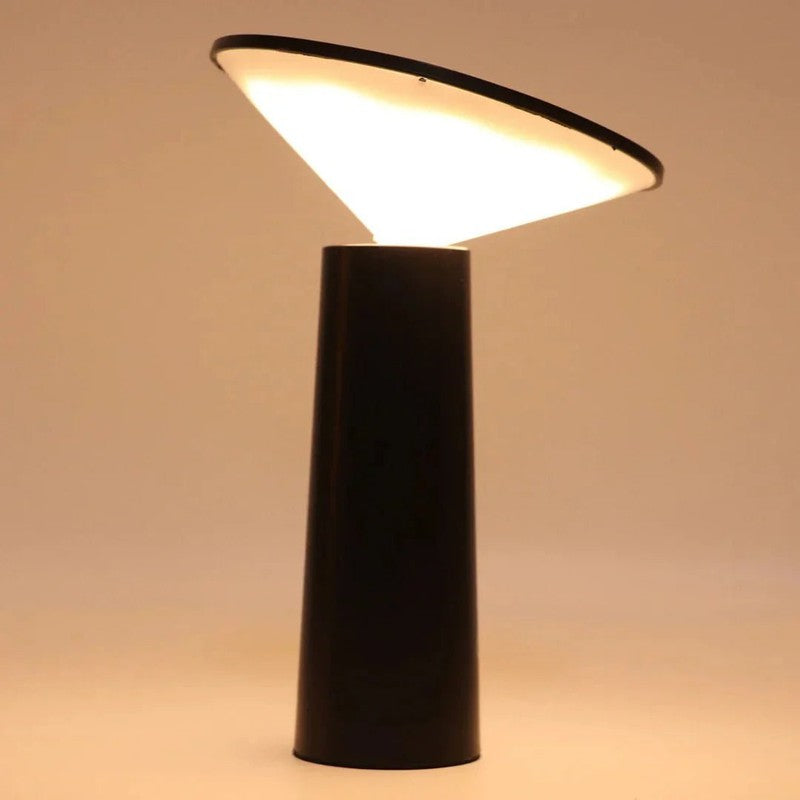 Lampa stołowa ORBITRAY - obrotowy klosz, regulowana jasność