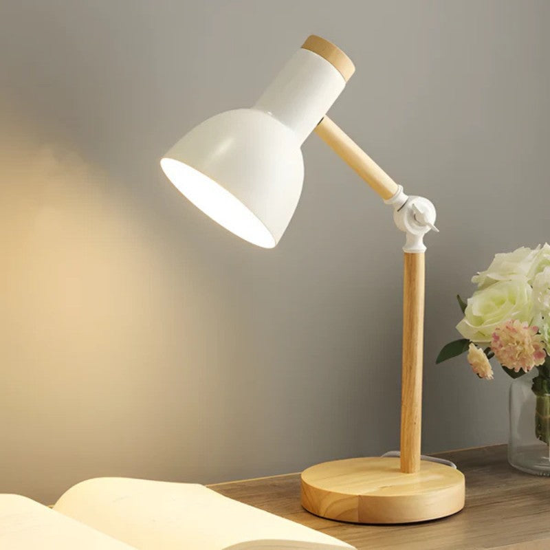 Lampa stołowa z regulowanym kloszem - LED