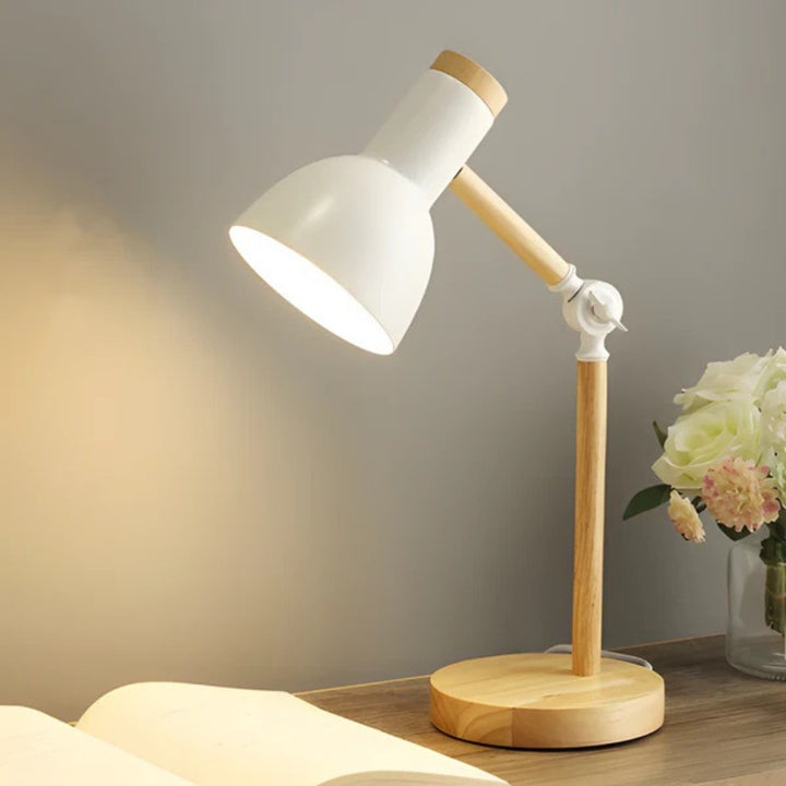Lampa stołowa z regulowanym kloszem - LED