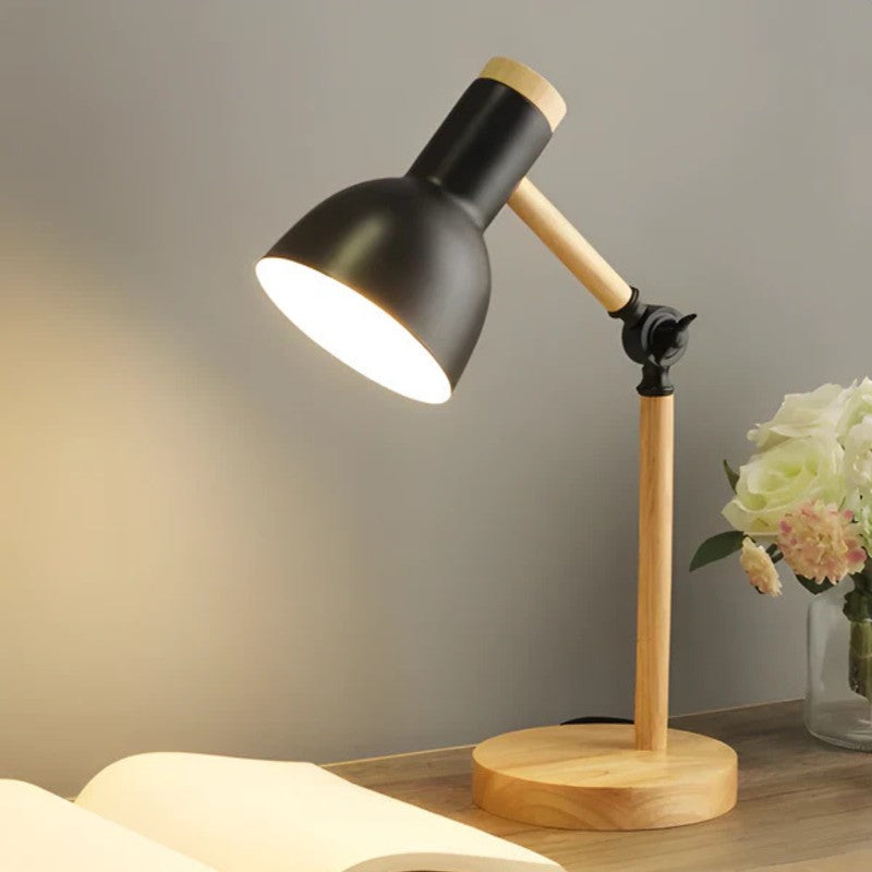Lampa stołowa z regulowanym kloszem - LED