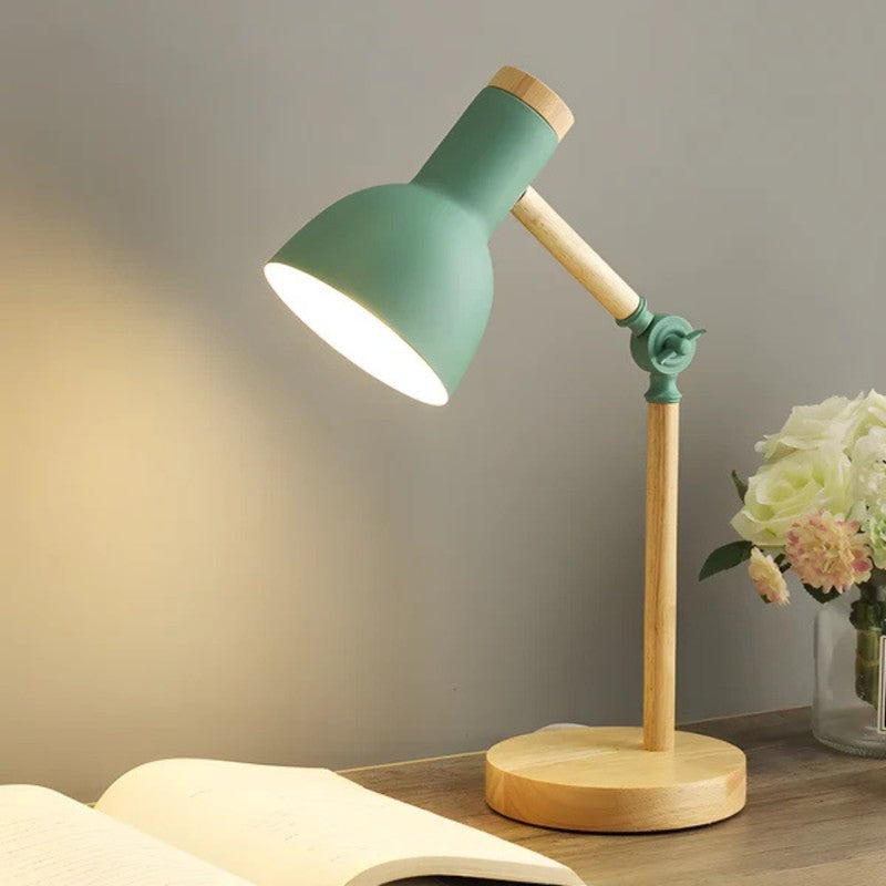 Lampa stołowa z regulowanym kloszem - LED