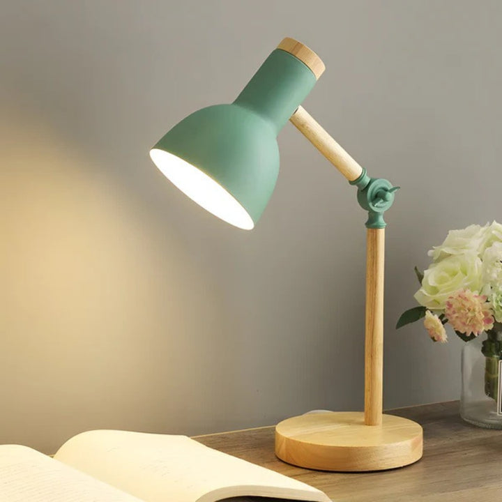 Lampa stołowa z regulowanym kloszem - LED