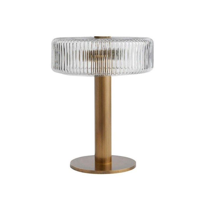 Lampa Stojąca Renato - Cylindryczny Abażur z Żłobkowaniem