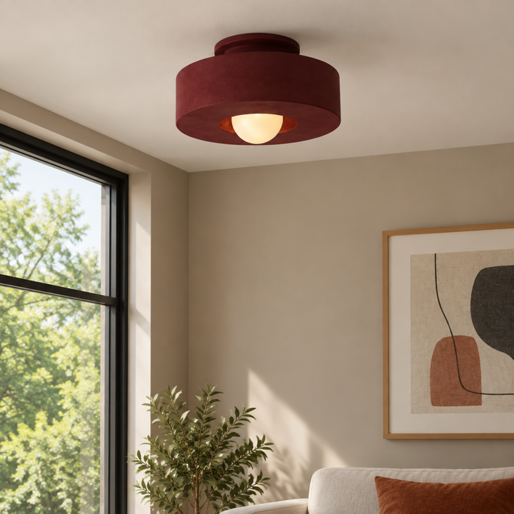 Lampa Sufitowa - Nowoczesna Cylindryczna