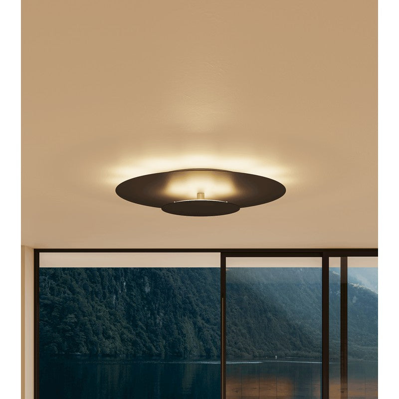Lampa Sufitowa LED - Koncentryczne Kręgi