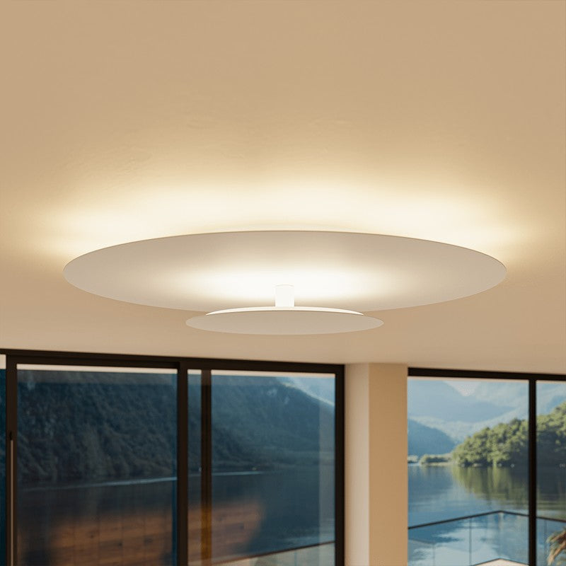 Lampa Sufitowa LED - Koncentryczne Kręgi