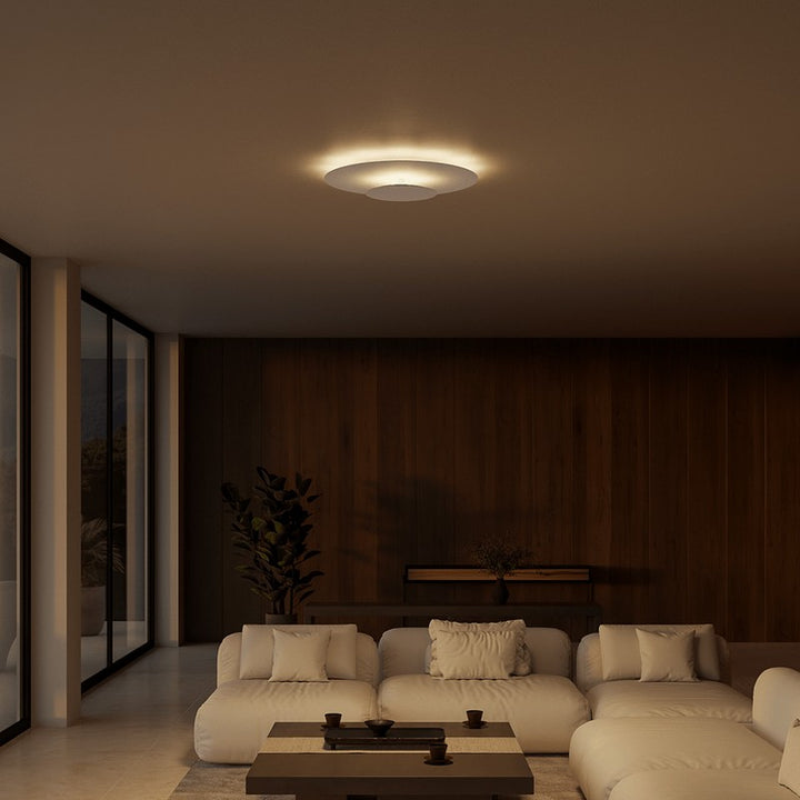 Lampa Sufitowa LED - Koncentryczne Kręgi