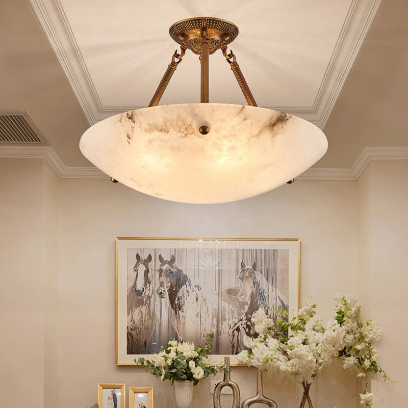 Lampa Sufitowa Półkinkietowa - Klasyczna