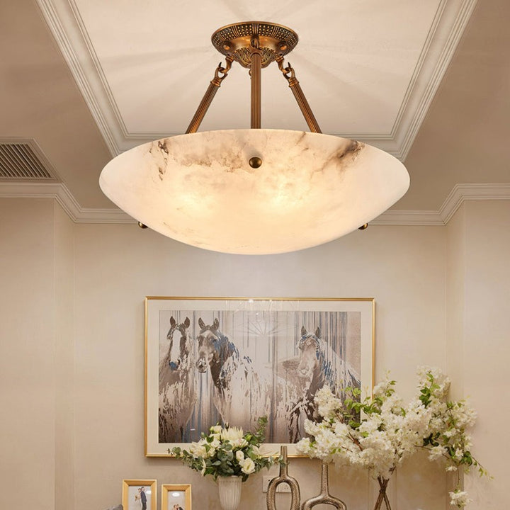 Lampa Sufitowa Półkinkietowa - Klasyczna