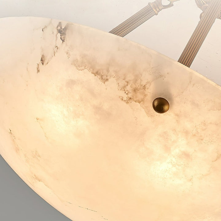 Lampa Sufitowa Półkinkietowa - Klasyczna