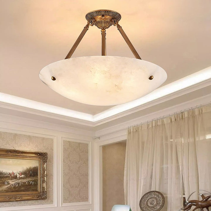 Lampa Sufitowa Półkinkietowa - Klasyczna