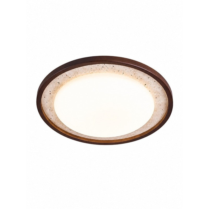 Lampa Sufitowa z Okrągłym Abażurem - Sufitowa z Dyskami