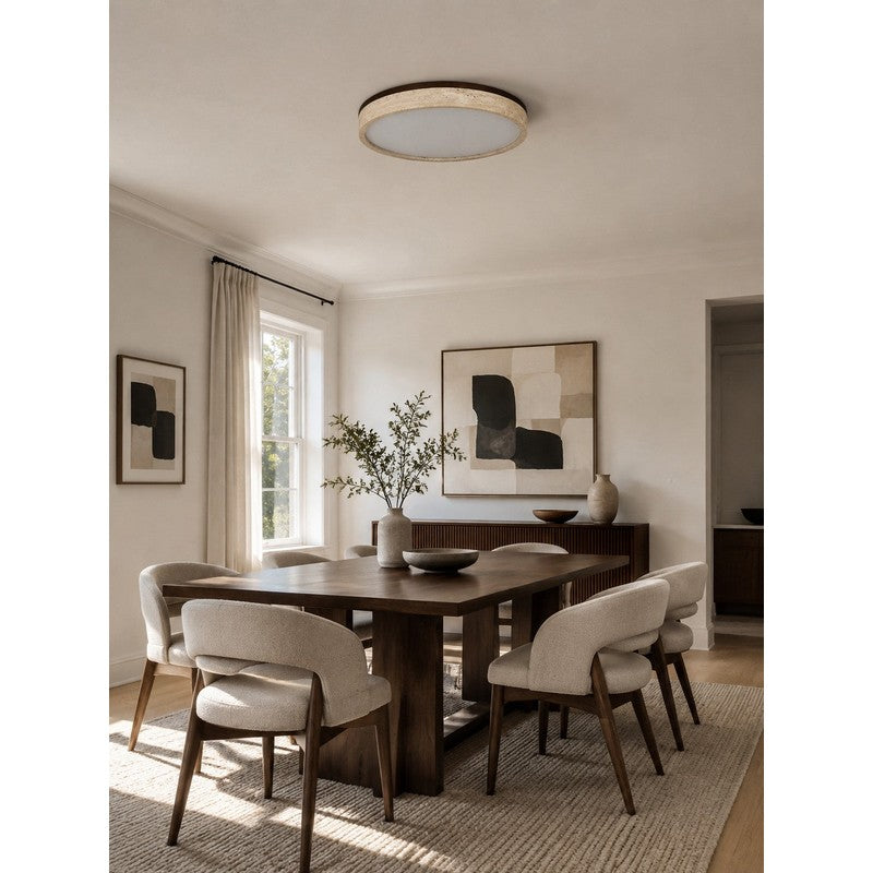 Lampa Sufitowa z Okrągłym Abażurem - Sufitowa z Dyskami