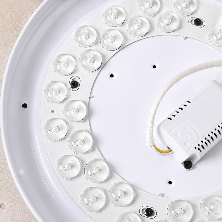 Lampa Sufitowa z Okrągłym Abażurem - Sufitowa z Dyskami