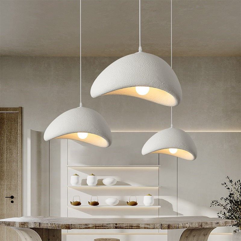 Lampa Wisząca Japandi - Asymetryczna Kopuła