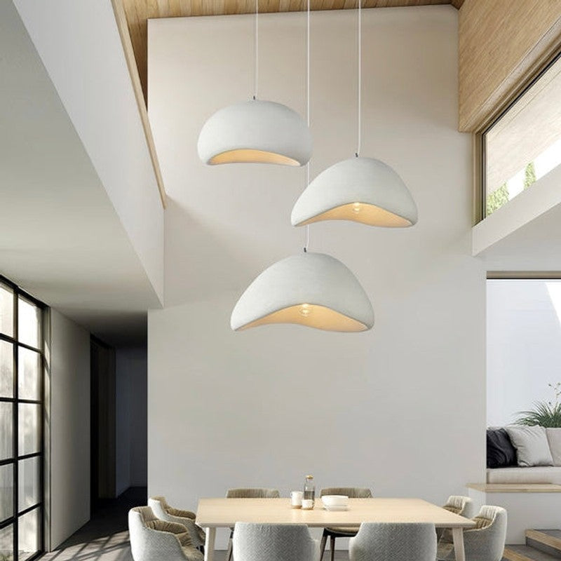 Lampa Wisząca Japandi - Asymetryczna Kopuła